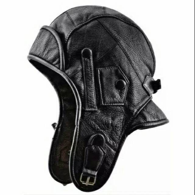 Topi kulit asli penerjun payung