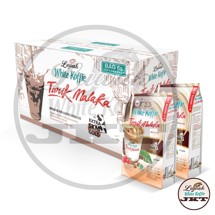 

KOPI LUWAK TARIK MALAKA BAG 6's ( 6pcs FREE 2pcs )