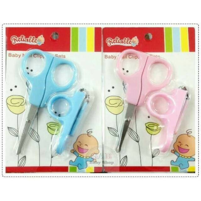 Gunting Kuku Bayi Reliable 2in1/ Baby Nail Clipper RAC 8812 Y1