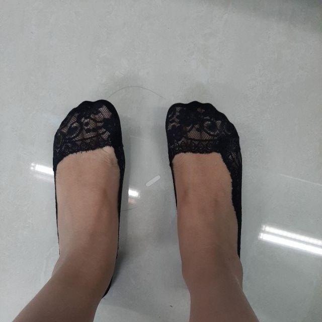  Kaos  Kaki  Hidden Bawah Mata Kaki  Renda Brukat untuk Flat  