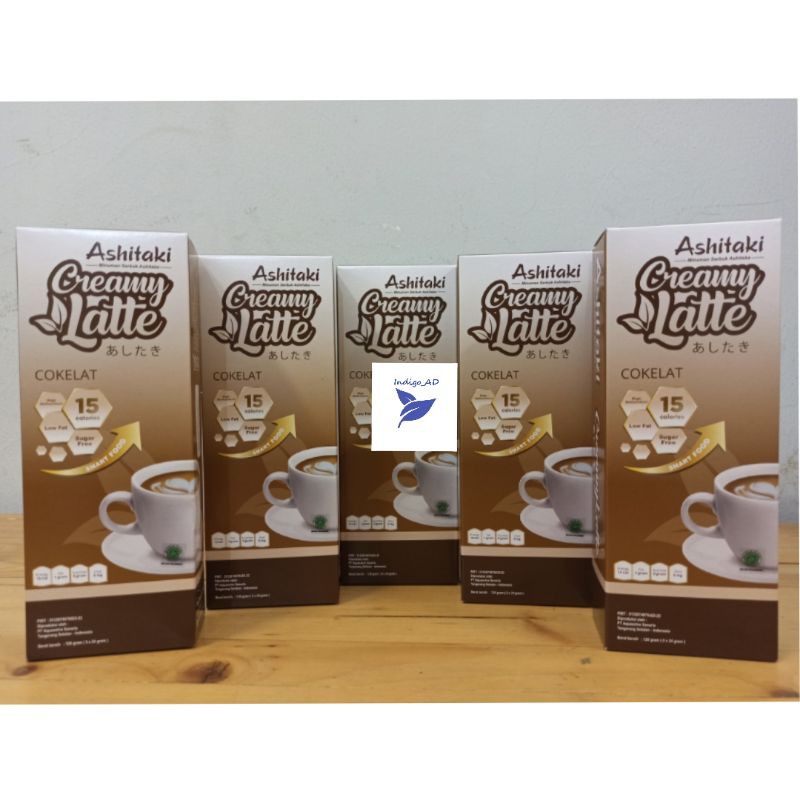 

ASHITAKI CREAMY LATTE Cokelat 120 gr - Ekstrak Ashitaba (seledri Jepang)