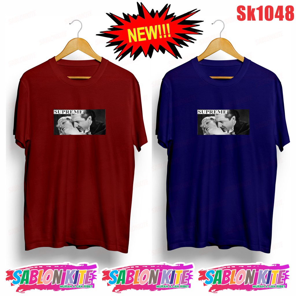 MURAH!!! KAOS  HEESUNG DRACULA SK1048 DRUNK DAZED UNISEX COMBED 30S KPOP