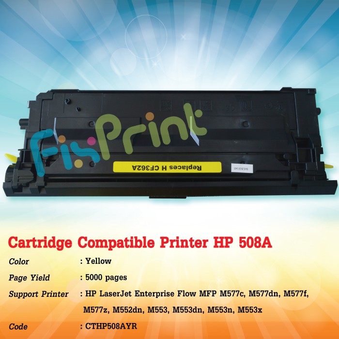 Toner Refill Cartridge CF362 CF362A Yellow For Color Printer Laserjet HP M552dn M553dn M553n M553x