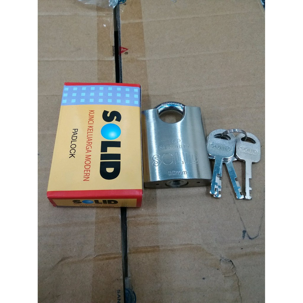 Dijual gembok solid padlock 50mm      gembok solid 50mm Murah