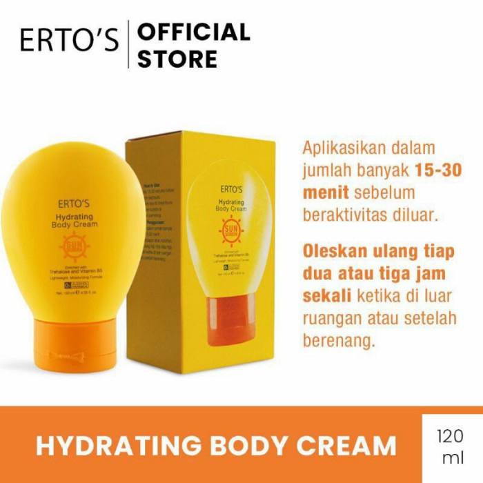 [SALE] ERTOS Hydrating Body Cream Sunscreen