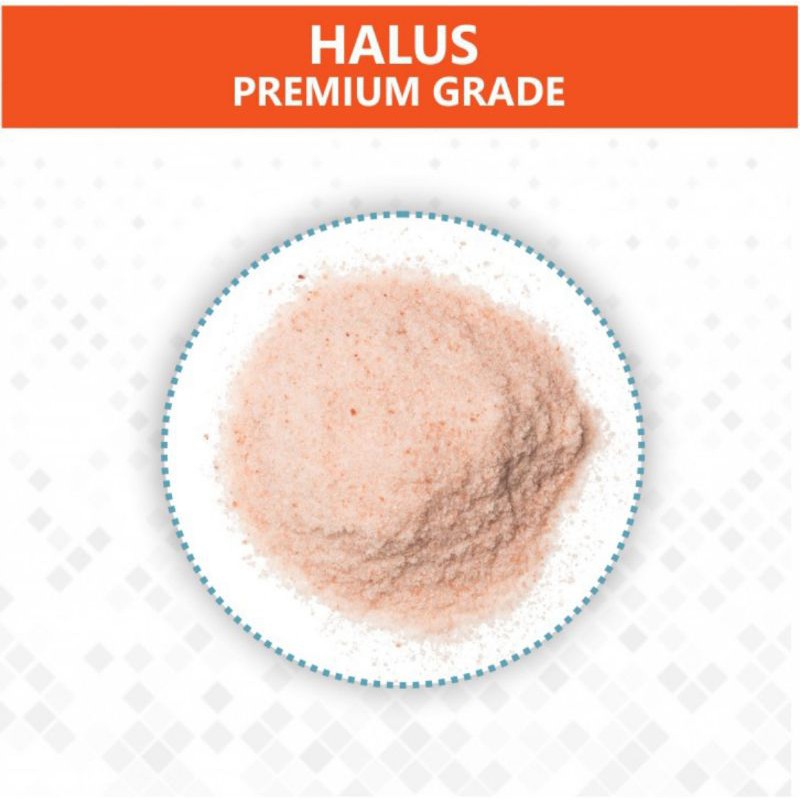 Natural Pink Himalaya Salt SwP | (Garam Halus ) 500gr Garam Himalaya