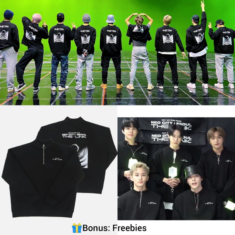 [PO] NCT 127 'NEO CITY - THE LINK' - HALF ZIP UP Sweatshirt unof
