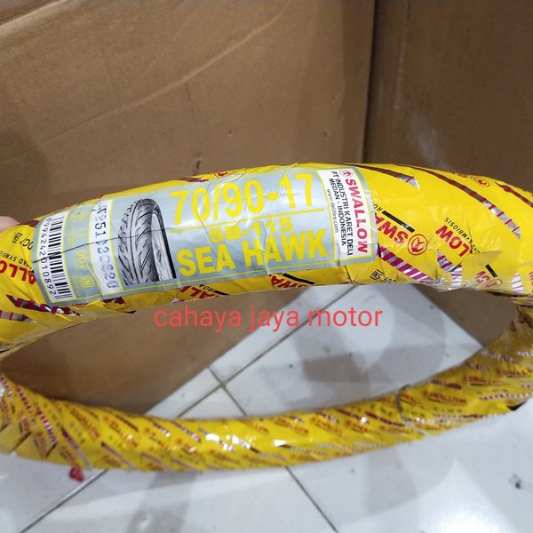 BAN LUAR TUBLESS SWALLOW 70/90-17