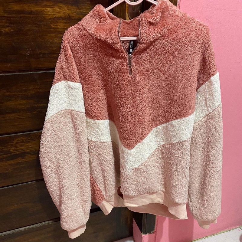 jaket bulu h&m (booked)