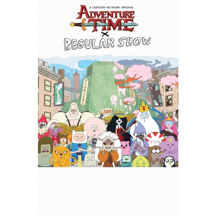 Buku Import Adventure Time/Regular Show Kualitas Terbaik