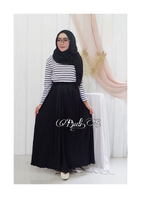 ROK PLISKET / rok plisket mayung / rok plisket hyget / rok panjang plisket