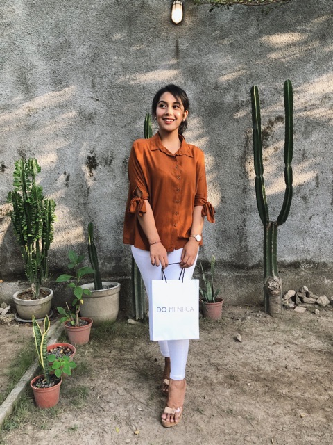 CINDY OVERSIZED SHIRT | kemeja wanita oversize lengan pendek bahan rayon-7