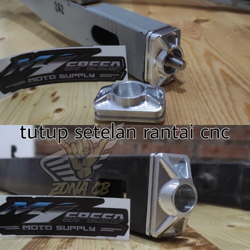stelan arem kaze tiger fizr vega jupiter cnc / manisan swingarm cnc m1speed spaner arm kaze vega jup