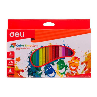 

Deli Plastic Crayon 24Color C20020 - 207860449