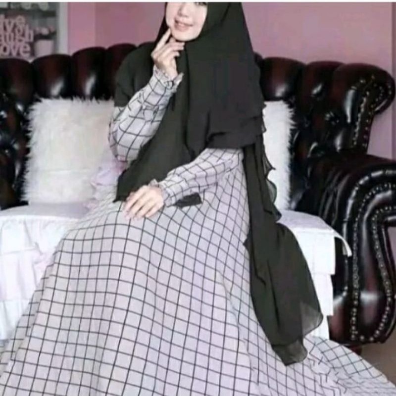 GAMIS MOTIF KOTAK KOTAK TERBARU TREND 2022//GAMIS TERBARU//GAMIS TERMURAH//GAMIS TERLARIS//GAMIS KEK