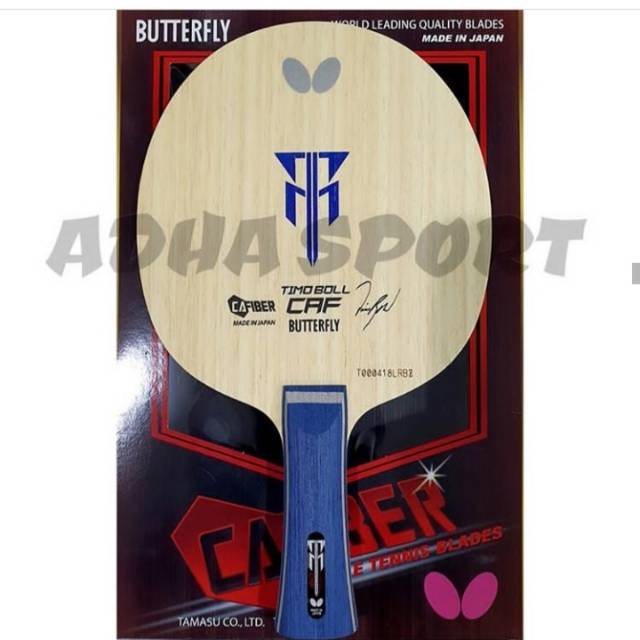 ORIGINAL Kayu Bet Pingpong Butterfly TIMO BOLL CAF  [FL] 36951 Kayu Bat Tenis Meja