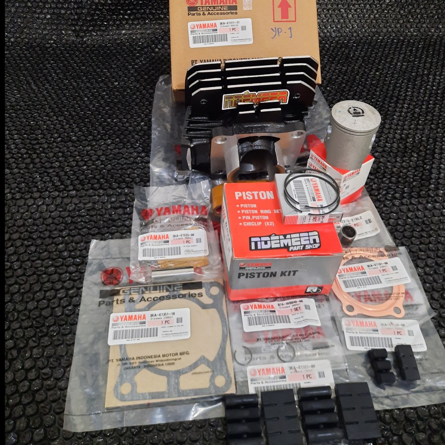 blok cylinder yp1 rx king original set piston paking karet blok
