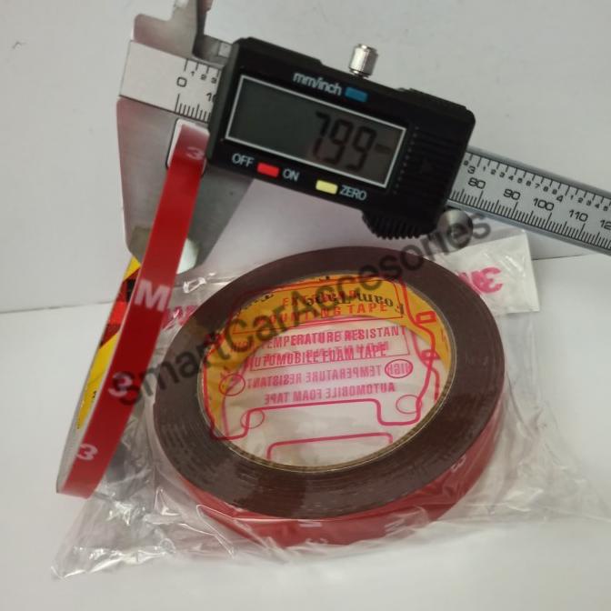 

Isolasi Bolak-balik / Double Tape Foom Merah 8MM 3M '
