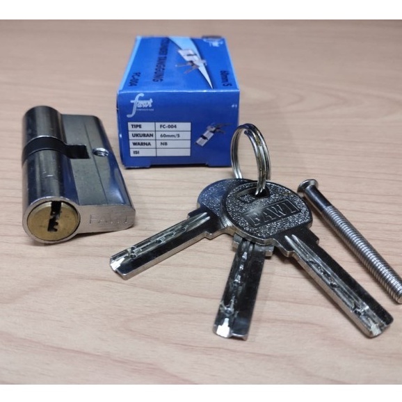 Cylinder Knob Kecil Computer Key Silinder Kunci Komputer Pintu FAWI 004/SILINDER KECIL KUNCI PINTU KOMPUTER KEY