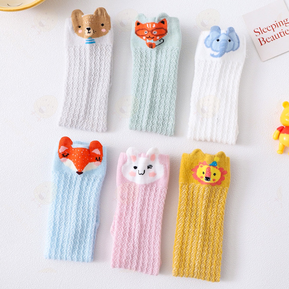 Lacoo Kaos kaki bayi anak panjang Kaus kaki bayi motif hewan lucu Baby socks