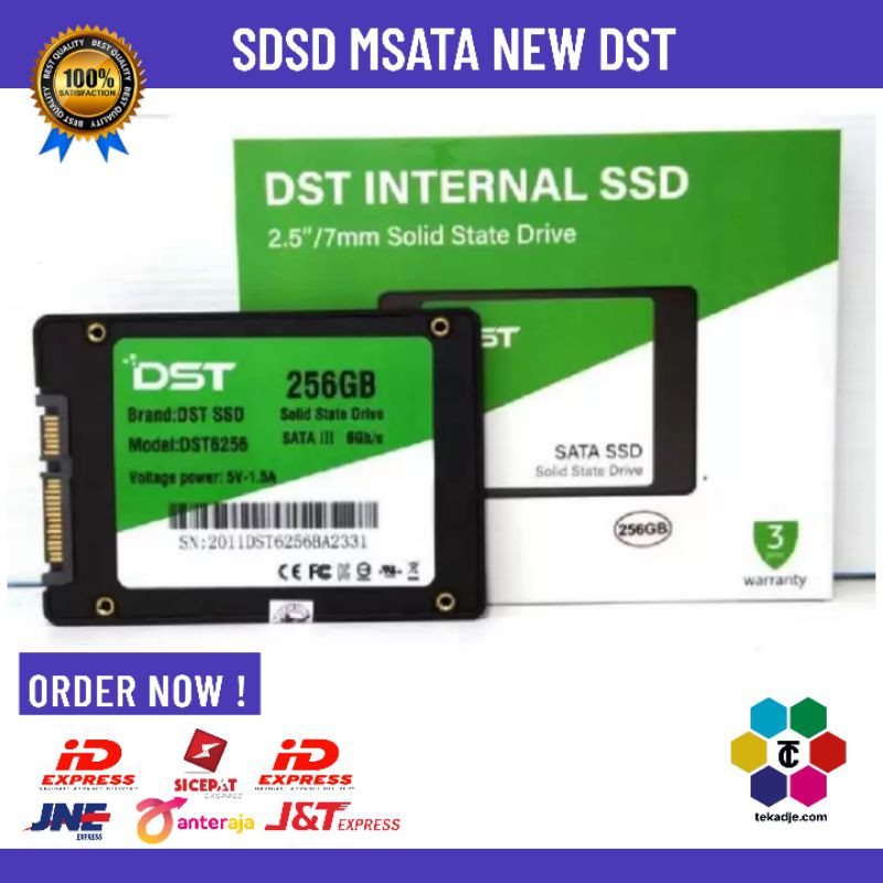 SSD Laptop - SSD mSATA 512GB 256GB 128GB New DST Garansi 3 Tahun