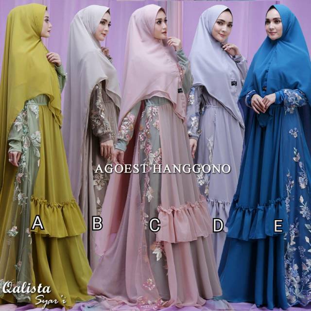 GAMIS PESTA CALISTA SYARI by AGOEST HANGGONO