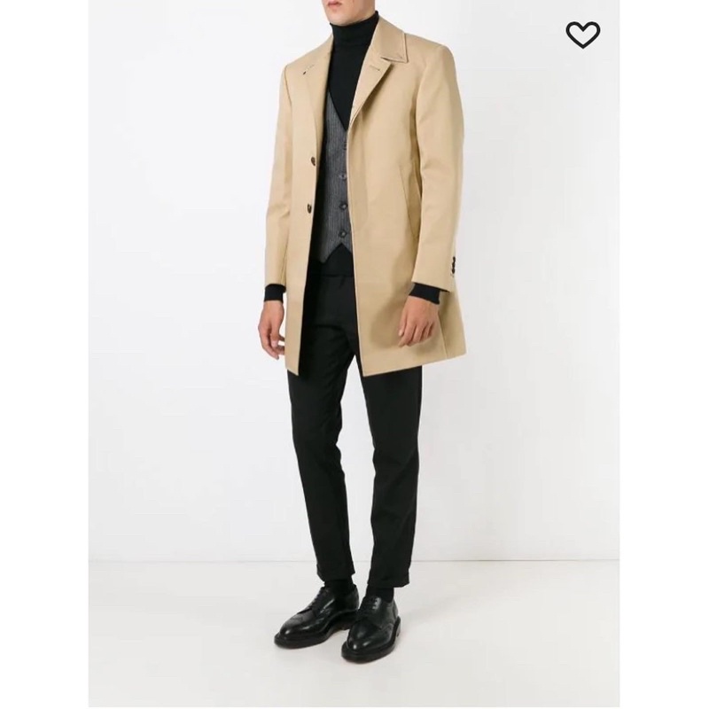 THOM BROWNE MAC BALL COLLAR OVERCOAT MENS JAKET