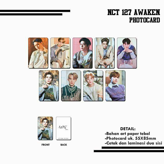 NCT 127 PHOTOCARD - AWAKEN