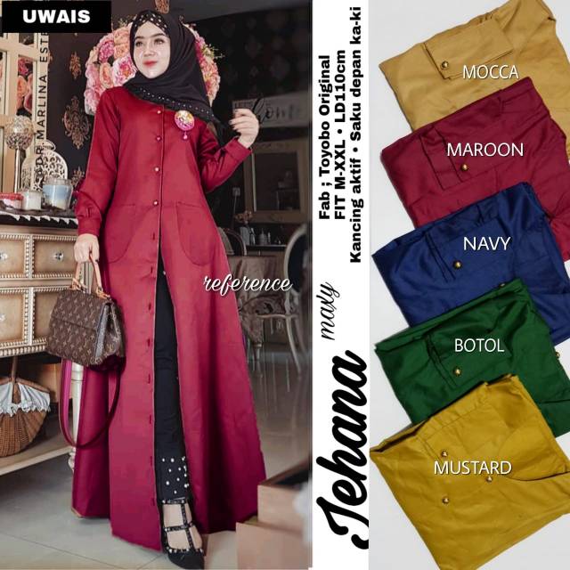 Jehana Maxy Gamis Syari Busui by Uwais