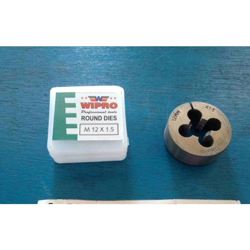 Mata Senai M12 x 1.5 M12 x 1,5 Drat Luar Baut Mata Snei Snai Dies Head M12x1.5 M12x1.5 Wipro