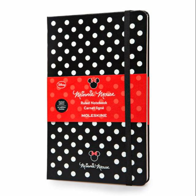 

Moleskine Minnie Mouse Ruled Notebook Limited Edition