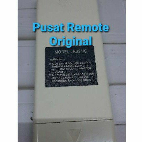 REMOTE REMOT AC DAST R021/C ORIGINAL ASLI
