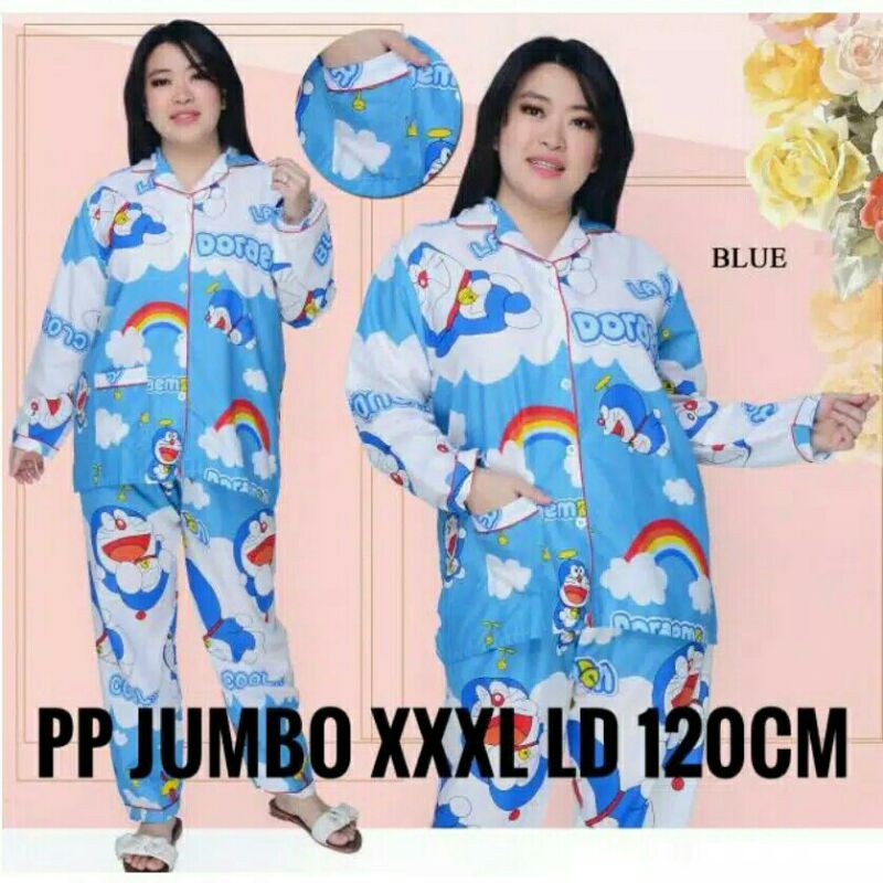 piyama jumbo piyama XXXL piyama dewasa piyama promo piyama kekinian piyama doraemon