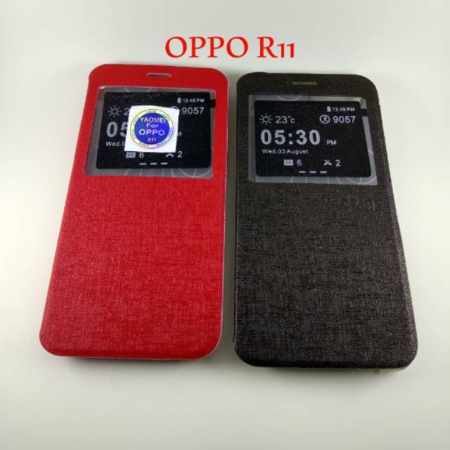 FLIP COVER CASE LEATHER BOOK COVER YOMEI FOR OPPO R11