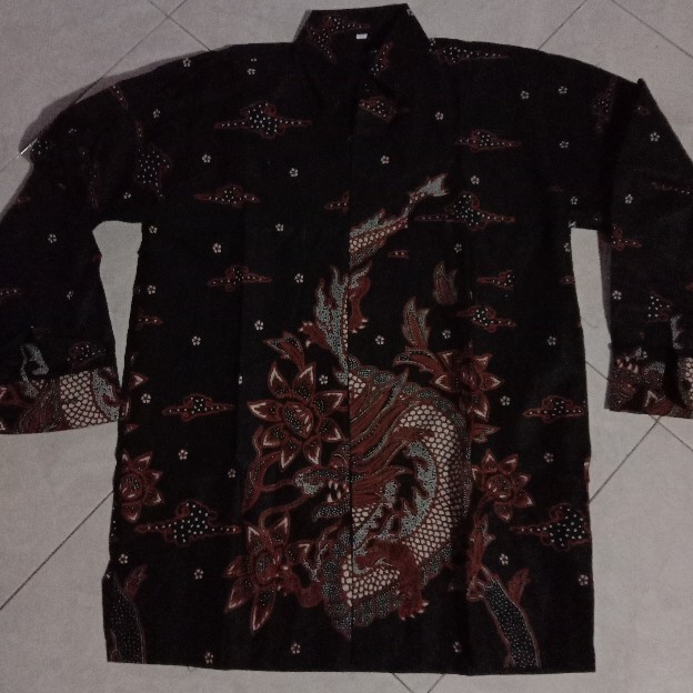 Hem Kemeja Batik Pria Formal Modern Mewah Kualitas Premium