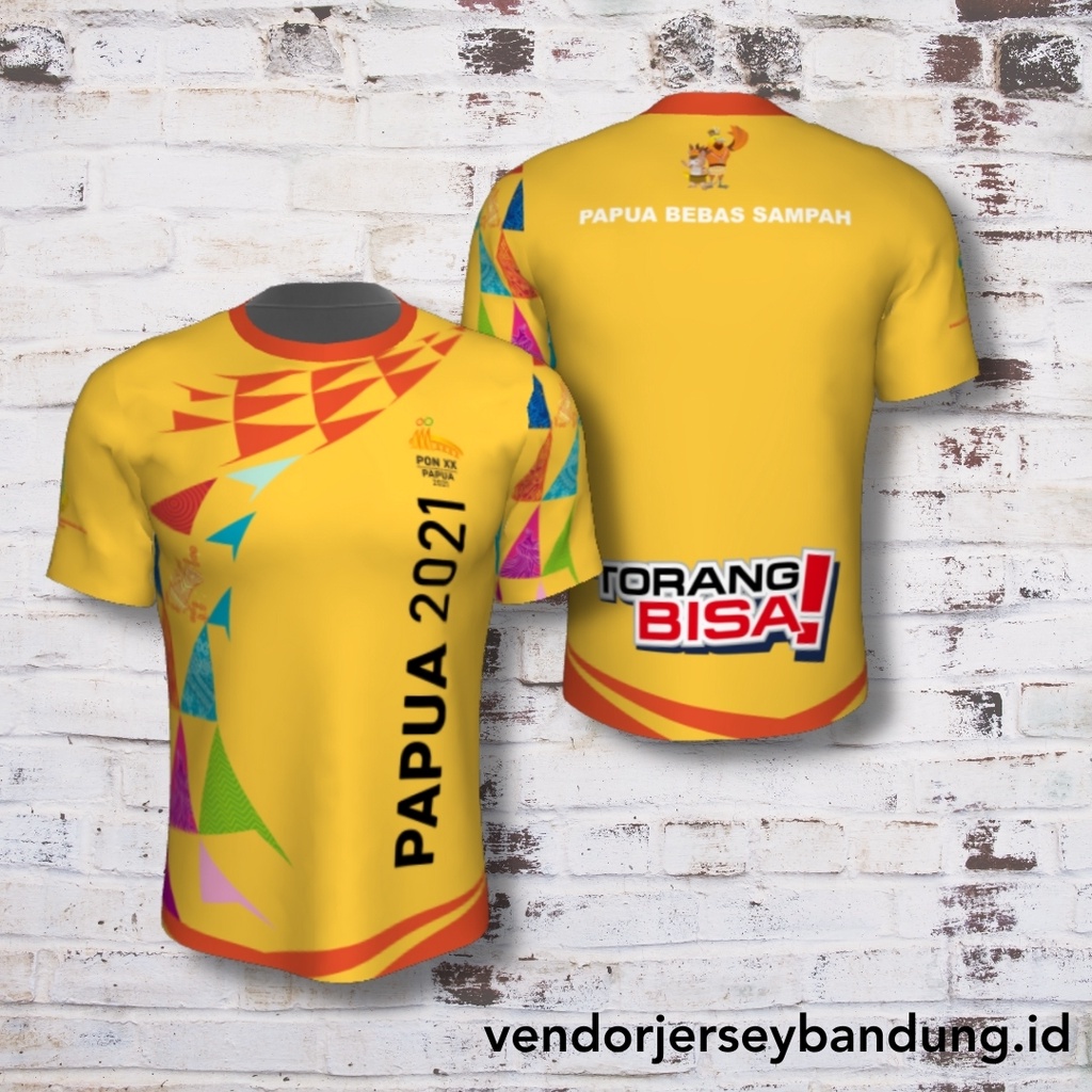 Kaos Jersey PON Papua 2021 001