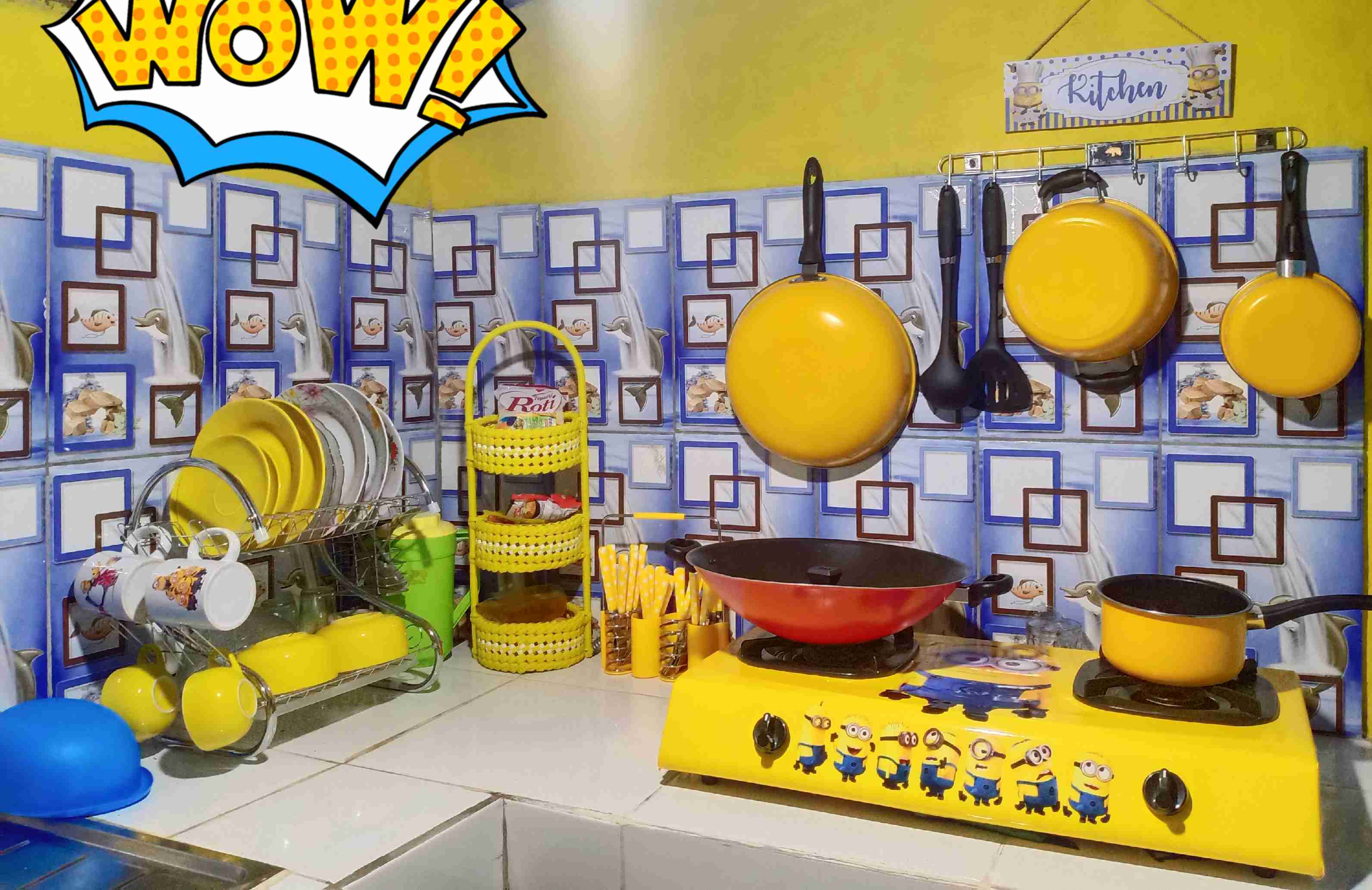 Tempat Sabun Cair 450ml New Model Liquid Soap Dispenser Kuning