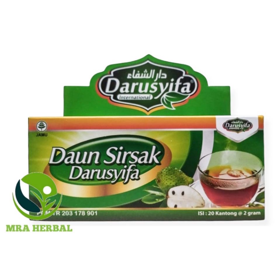 

TEH DAUN SIRSAK DARUSYIFA / TEH HERBAL ANTI KANKER / TEH CELUP DAUN SIRSAK
