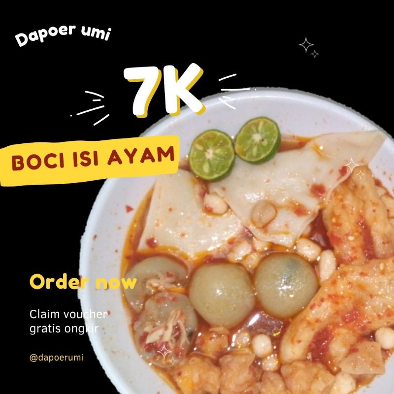 

Boci Baso Aci Khas Garut Murah Dan Pangsit Ayam