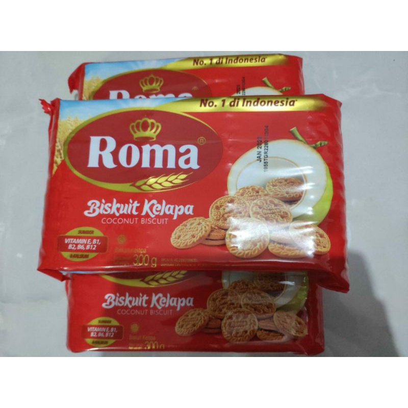 

ROMA BISKUIT KELAPA 300 GR
