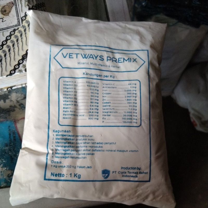 Vetways Premix 1000gr
