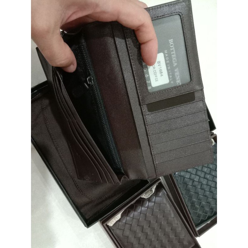 dompet lipat premium kulit tikar