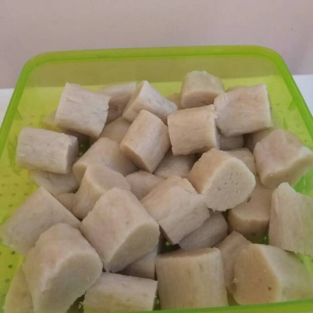 

empek empek udang dan ikan lenjer kecil