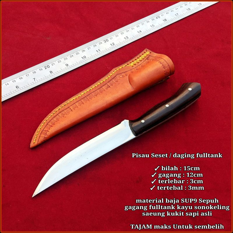 PISAU SKYNER SESET/DAGING KNIFE FULLTANK