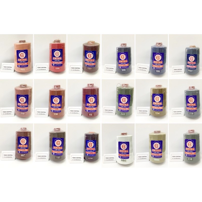 (part 6) Benang Jahit Extra 5000 yard