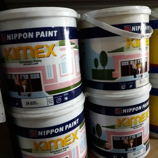 Cat Kimex 5 Kg 4 5 Kg By Nippon Paint Cat Tembok Dinding Air Shopee Indonesia