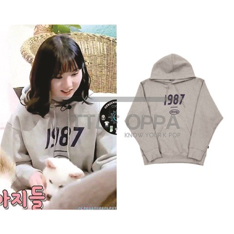 JACKET HOODIE IDOL FASHION GFRIEND EUNHA 1987 MMLG