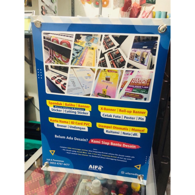 Jual Produksi X Banner Mini Terdekat Ukuran A3 Bahan Albatros | Shopee ...