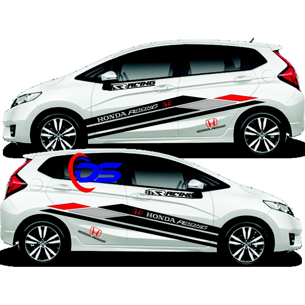 Gambar Cutting Sticker Mobil Orange Modifikasi Motor