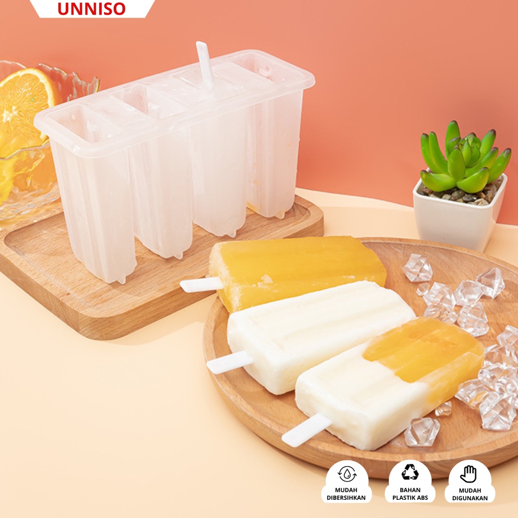 UNNISO - Cetakan Popsicle Ice Mold Lolipop CE17